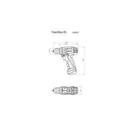 Akku-Bohrschrauber PowerMaxx BS (600079500) Metabo