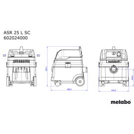 Allessauger ASR 25 L SC (602024000) Metabo