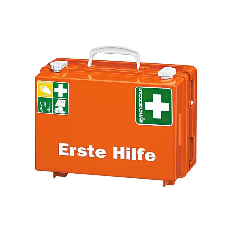 Erste Hilfe Koffer groß MT-CD B400xH300xT150ca.mm orange SÖHNGEN