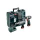 PowerMaxx BS Basic Mobile Werkstatt Akku-Bohrschrauber 2 Li-Power Akkupacks (10,8 V/2,0Ah) (600080880) Metabo