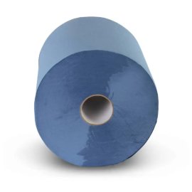 2 Stück Putztuchrollen blau á 1000 Blatt 36x34 cm 2-lagig  