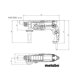 Kombihammer KHE 2245 (601708500) Metabo