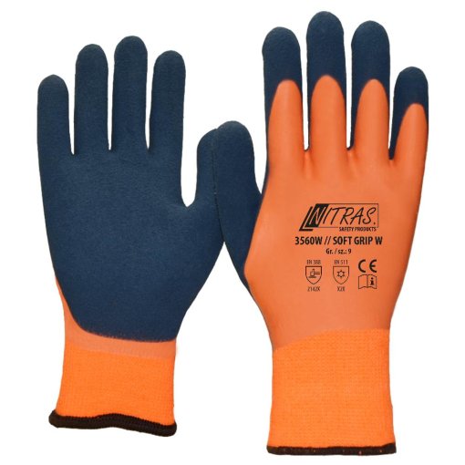 1 Paar Winterhandschuhe NITRAS SOFT GRIP W 3560W Gr.8