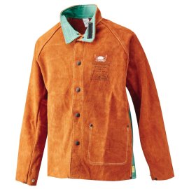 Schweißerlederjacke Lava Brown leicht