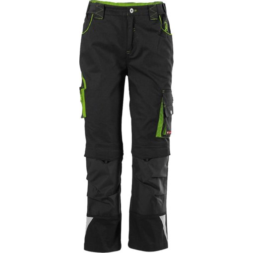 Kinder-Bundhose twenty four schwarz-limegreen