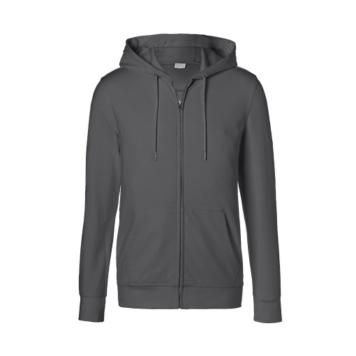 Kübler Kapuzen-Sweatjacke 5022 anthrazit Gr. L