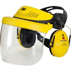 Gesichts- und Gehörschutz-Set G500 gelb