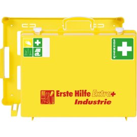 Erste-Hilfe-Koffer Extra+ Industrie DIN 13157 gelb