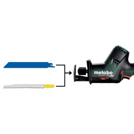 Akku-Säbelsäge Powermaxx SSE 12 BL (602322890) Metabo ohne Akku