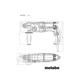 Kombihammer KHE 2645 (601710500) Metabo