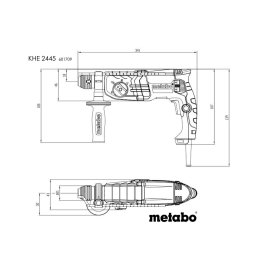 Kombihammer KHE 2445 (601709500) Metabo