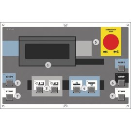 Halbautomatische Schwenkrahmen-Metallbandsäge BMBS 36 x 500 HA-DG