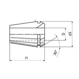 Spannzange DIN 6499 ER/ESX Präzision MACK