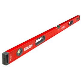 Aluminium Wasserwaage BIG RED 3 mit Handgriffen SOLA®...