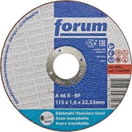 Trennscheibe für Edelstahl gerade FORUM